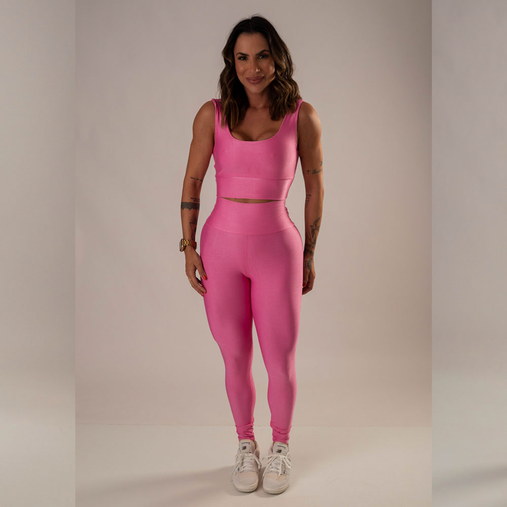 Calça Legging Marcela Milk Shake