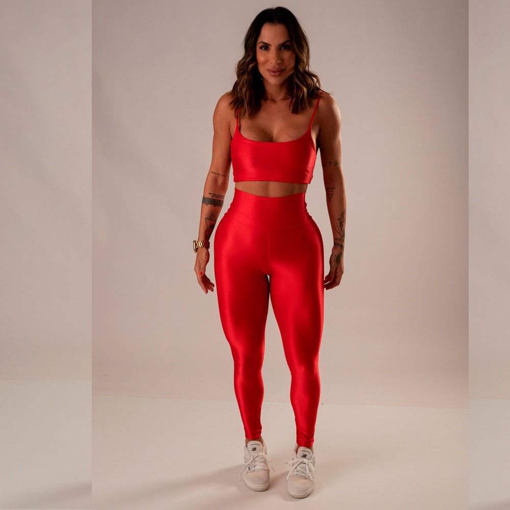 Calça Legging Marcela Chic Red