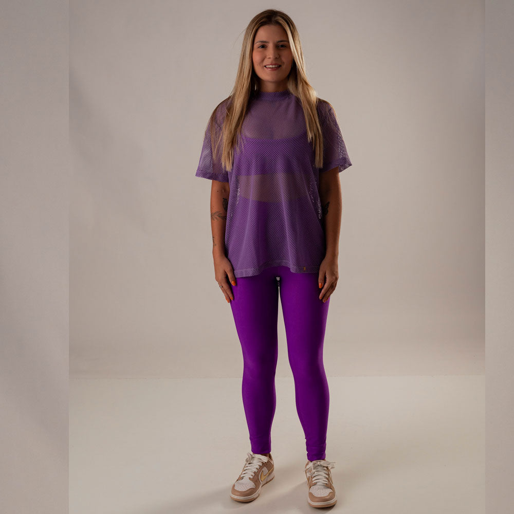 Camisa Over Pri Lilás