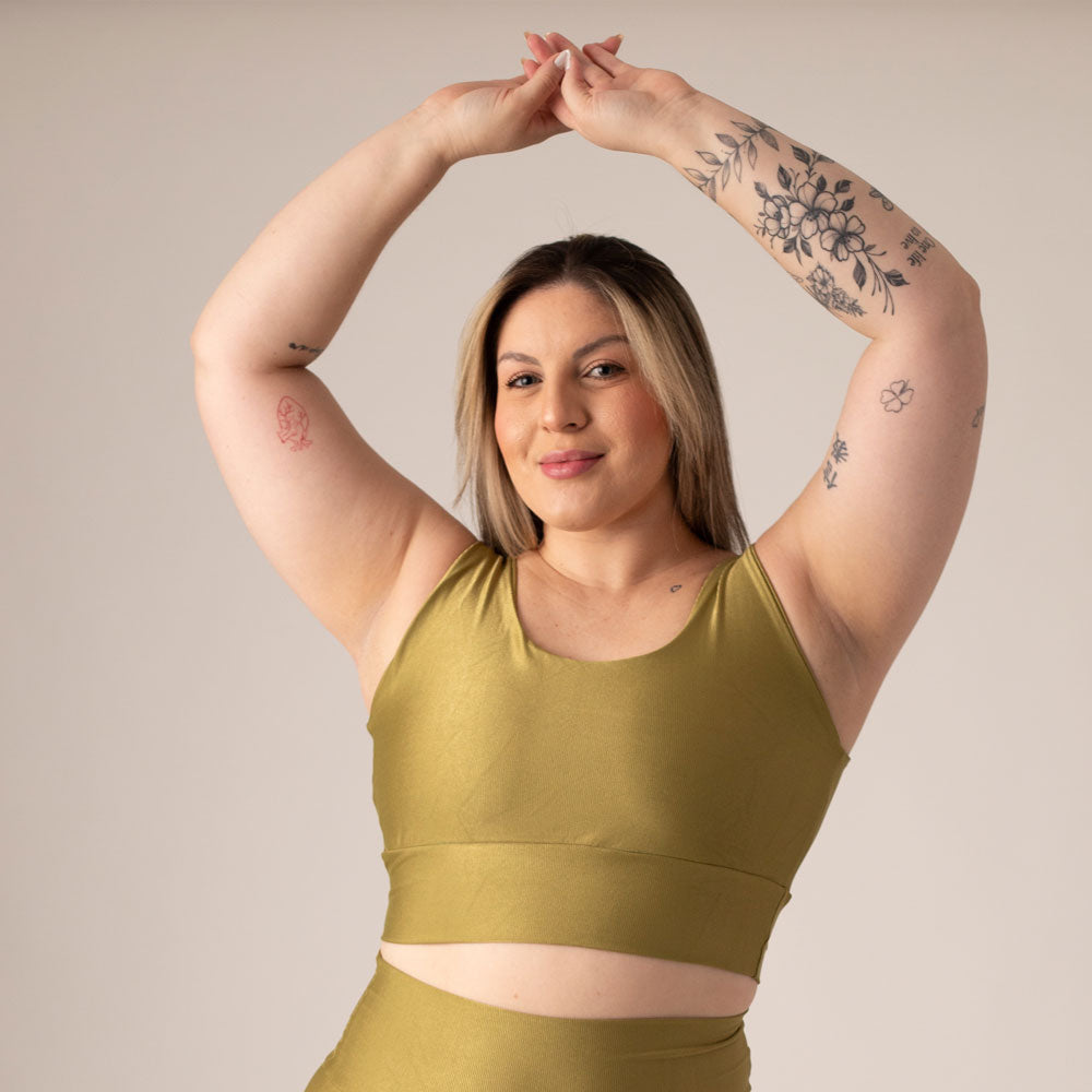 Top Valentina Pistache