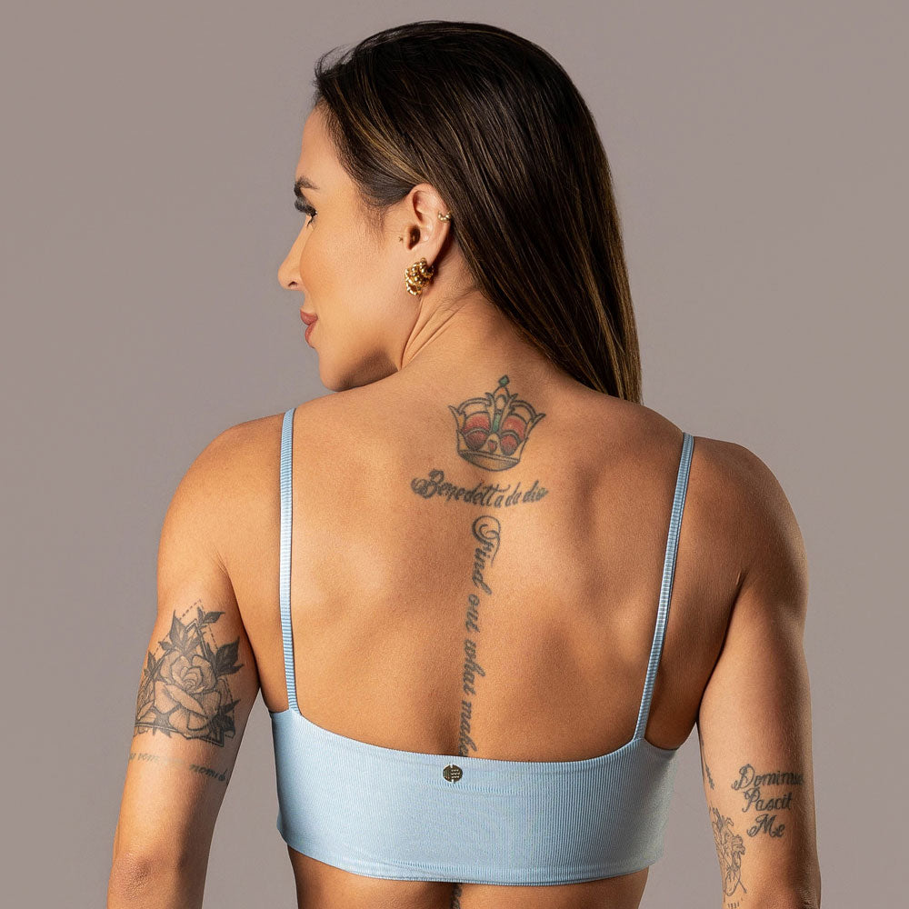 Top Martina Azul Sky