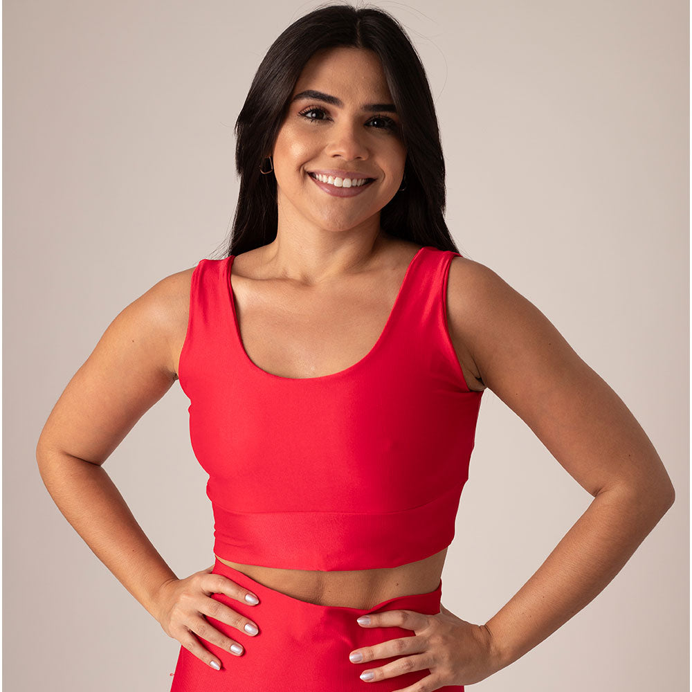 Top Valentina Chic Red