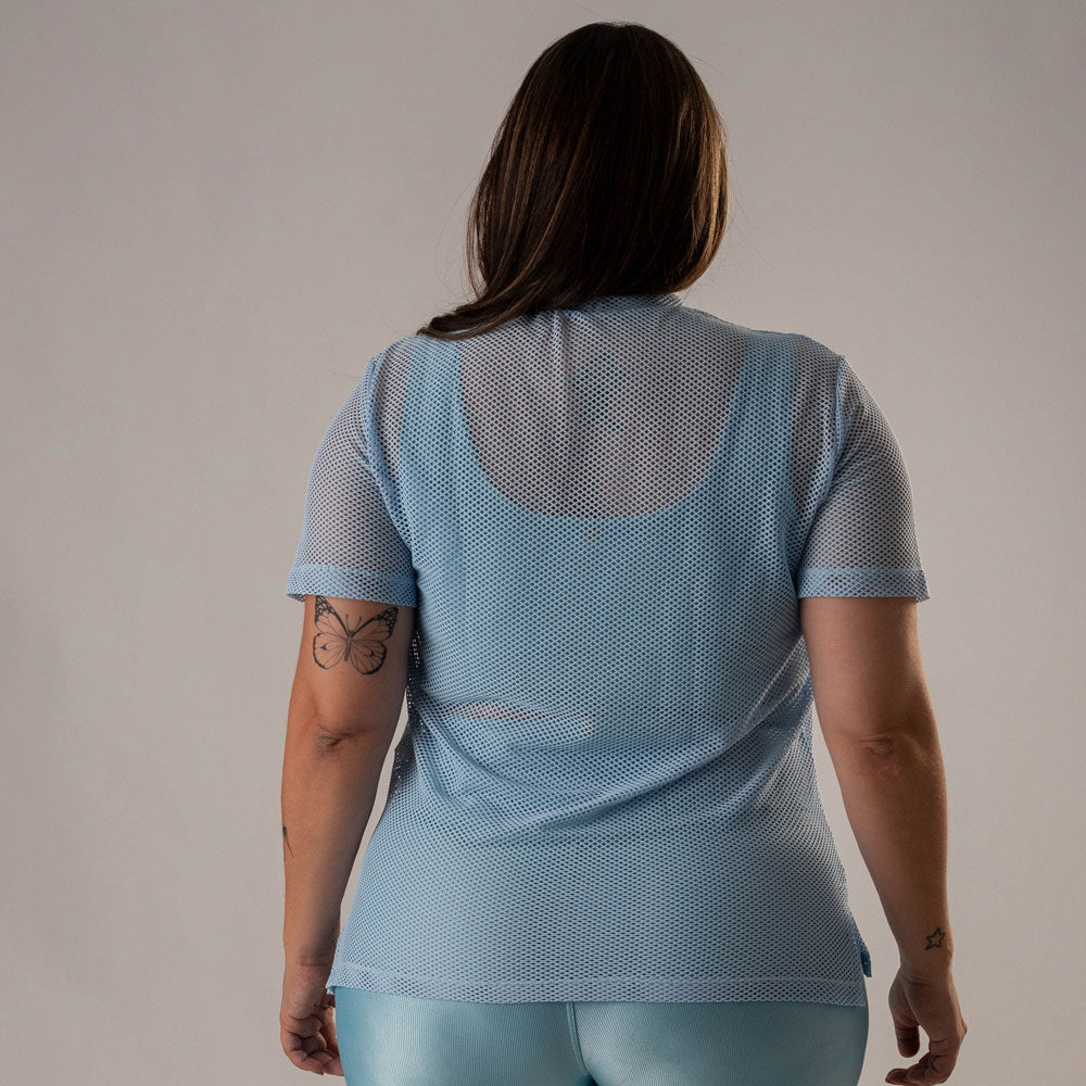 Camisa Over Pri Azul Sky