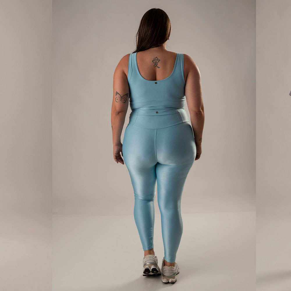 Calça Legging Marcela Azul Sky