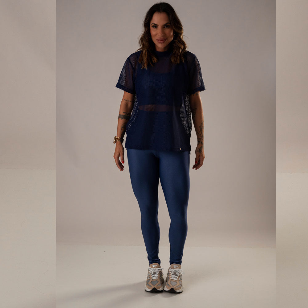 Camisa Over Pri Marinho