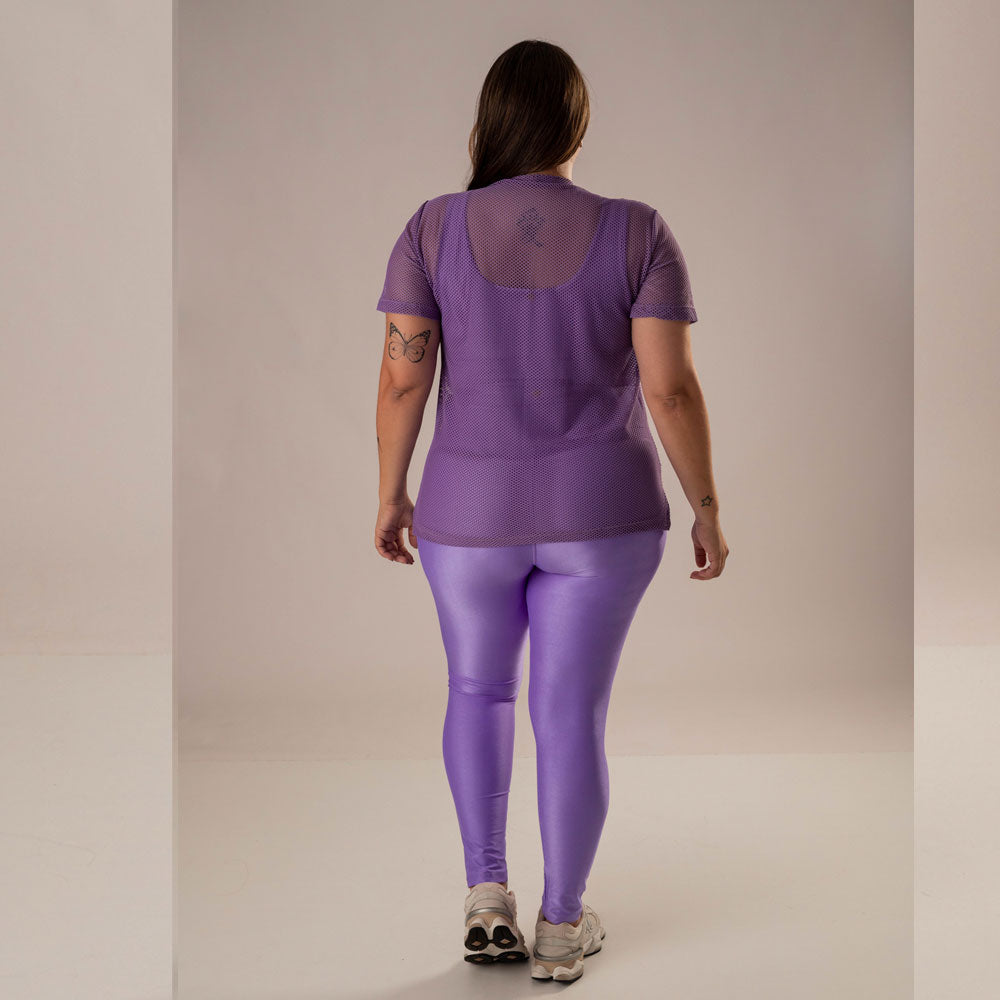 Camisa Over Pri Lilás