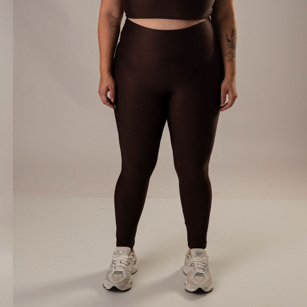 Calça Legging Marcela Coffee