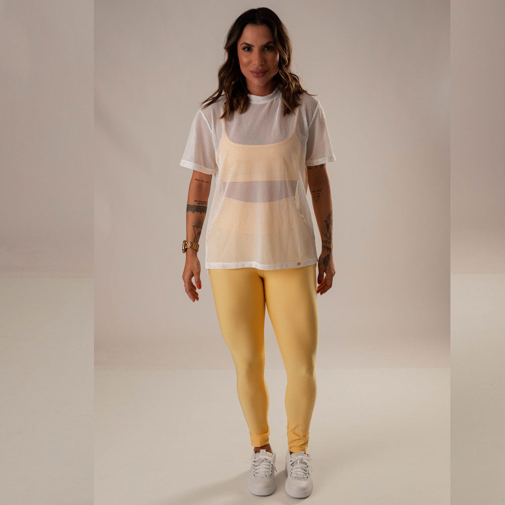 Camisa Over Pri Branco