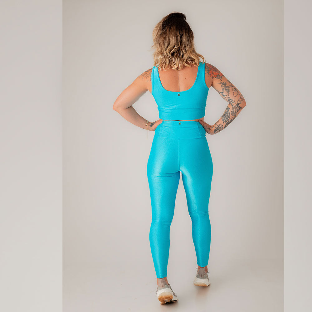 Calça Legging Marcela Skyblue