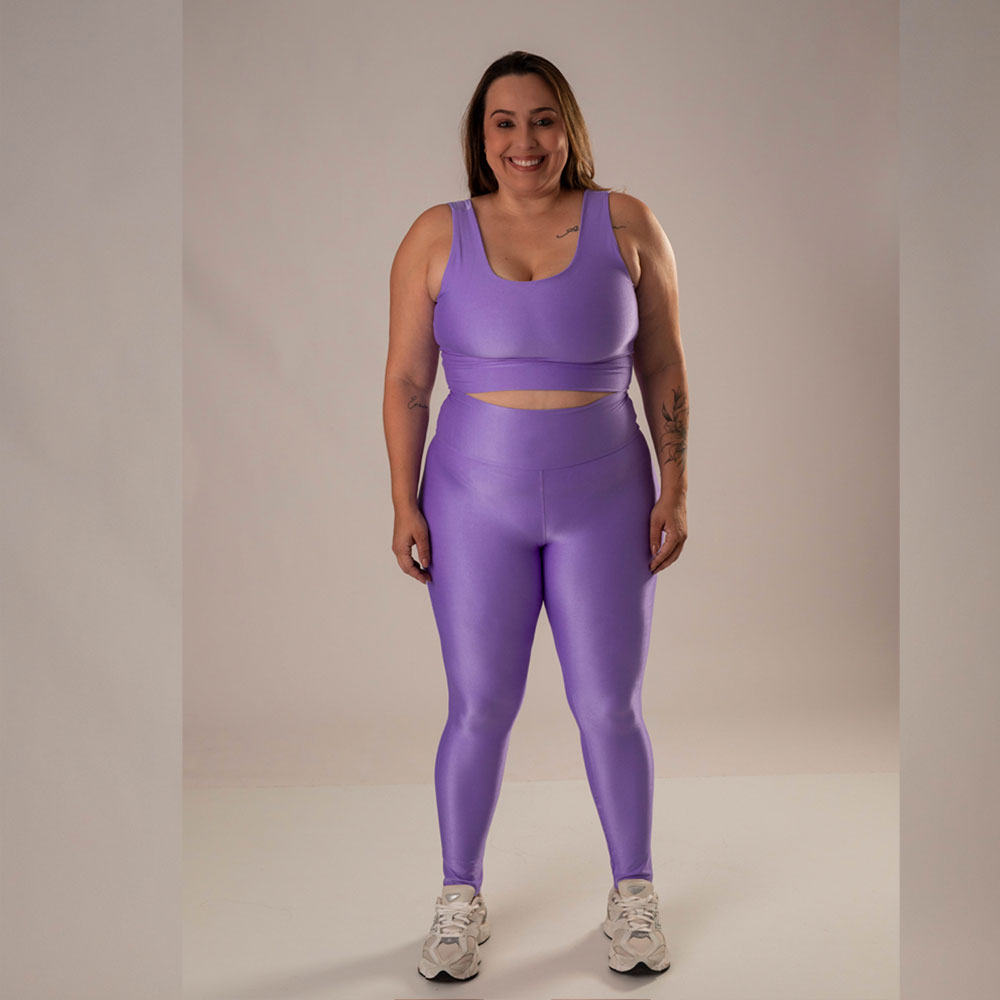 Calça Legging Marcela Lavanda