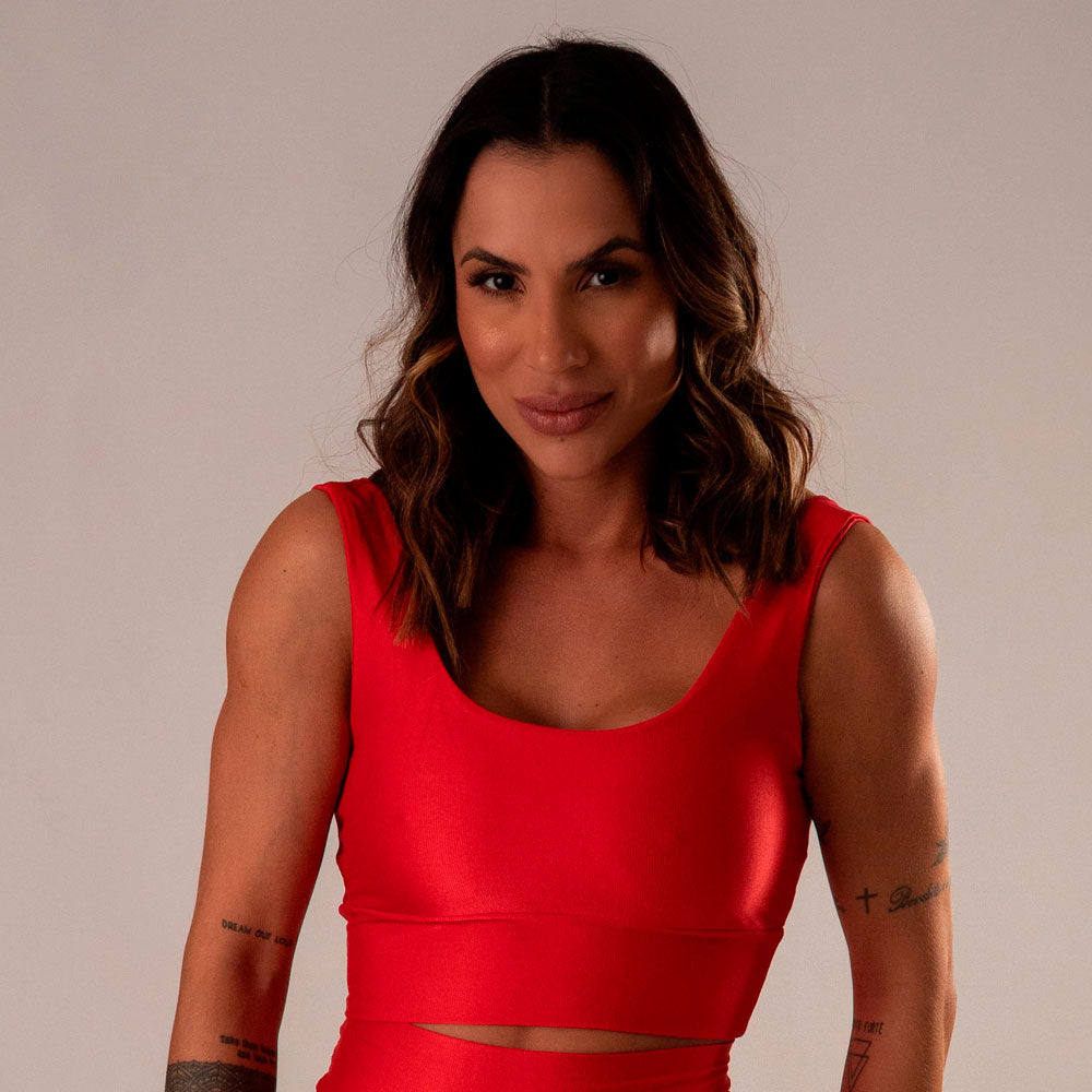 Top Valentina Chic Red