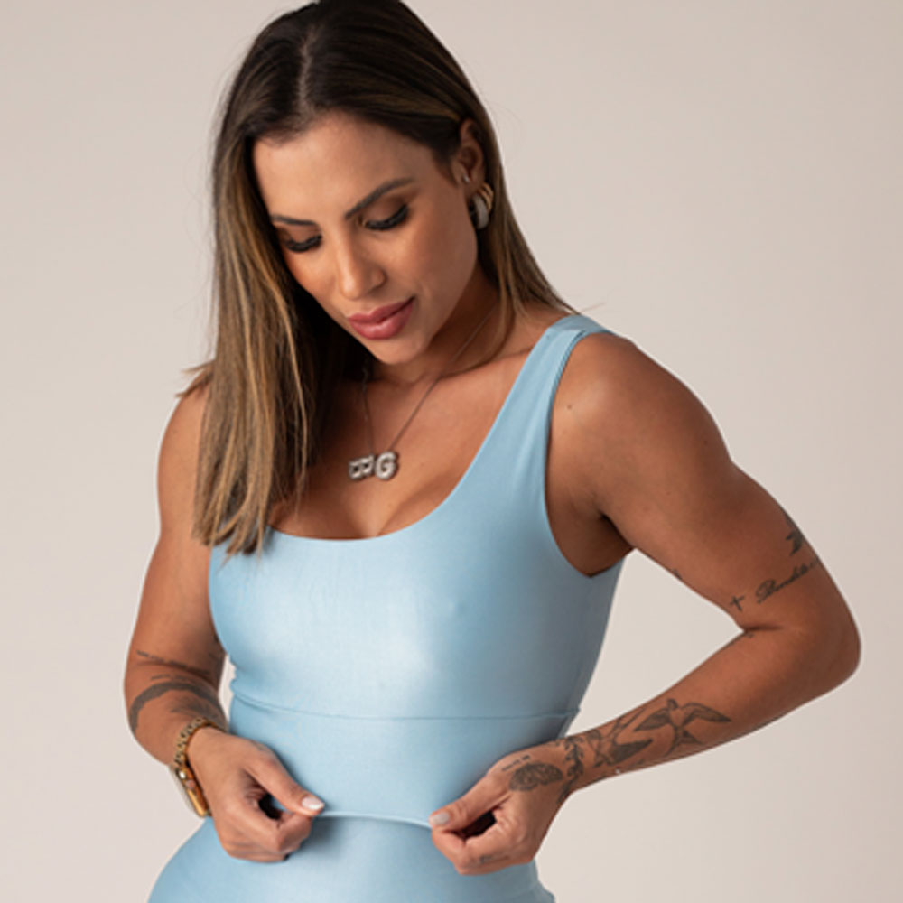 Top Valentina Azul Sky