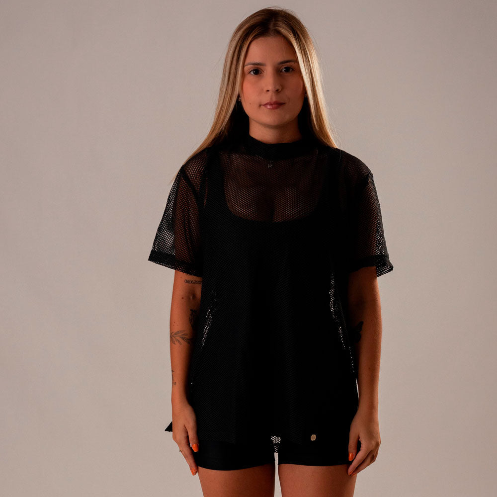 Camisa Over Pri Preto