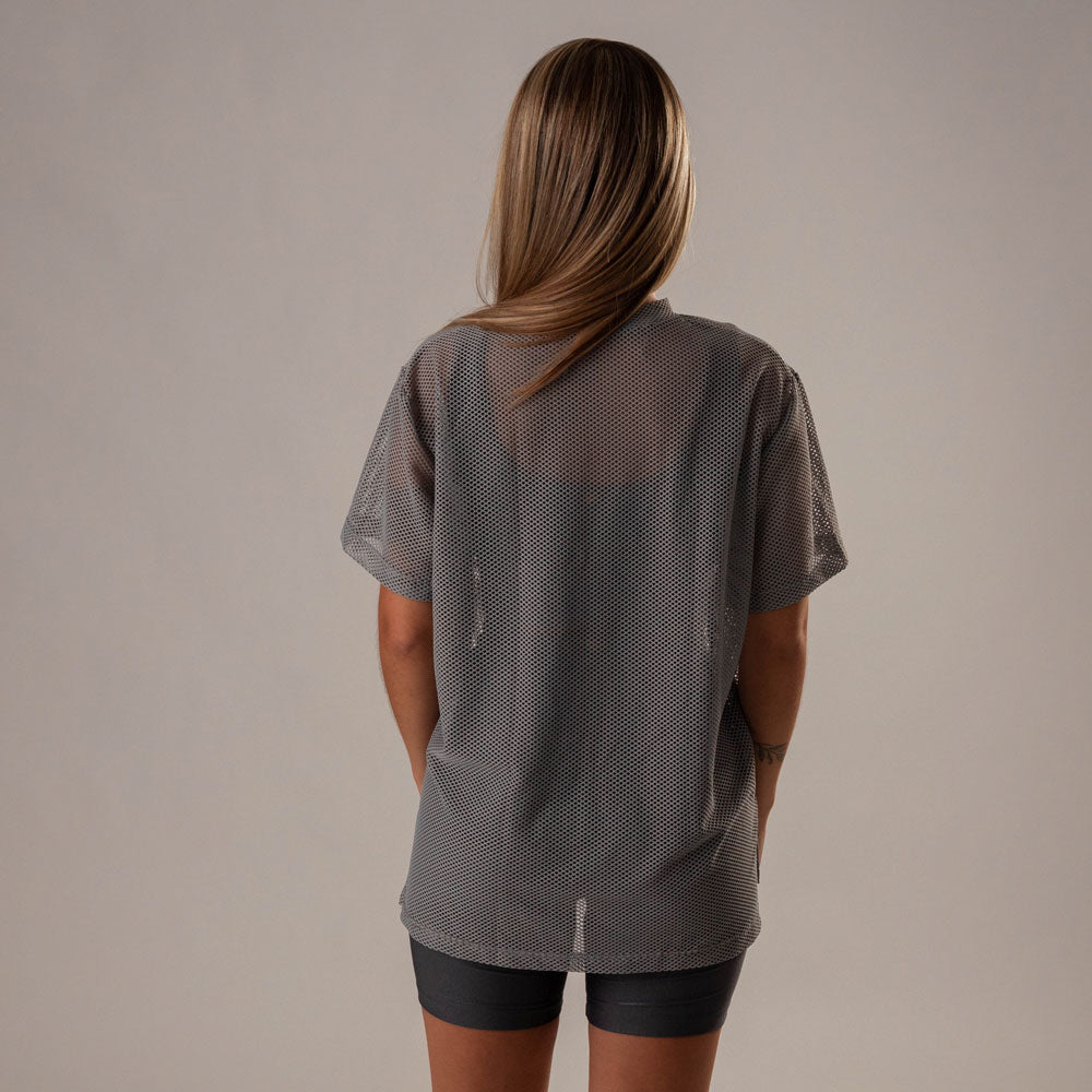 Camisa Over Pri Cinza