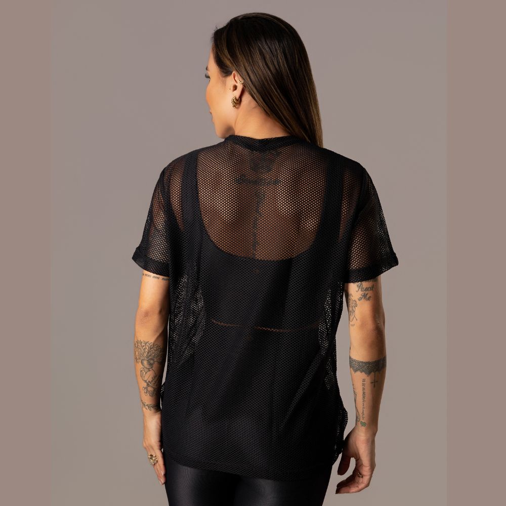 Camisa Over Pri Preto