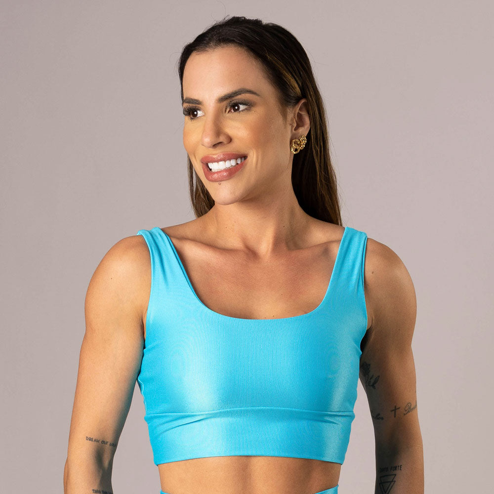 Top Valentina Skyblue