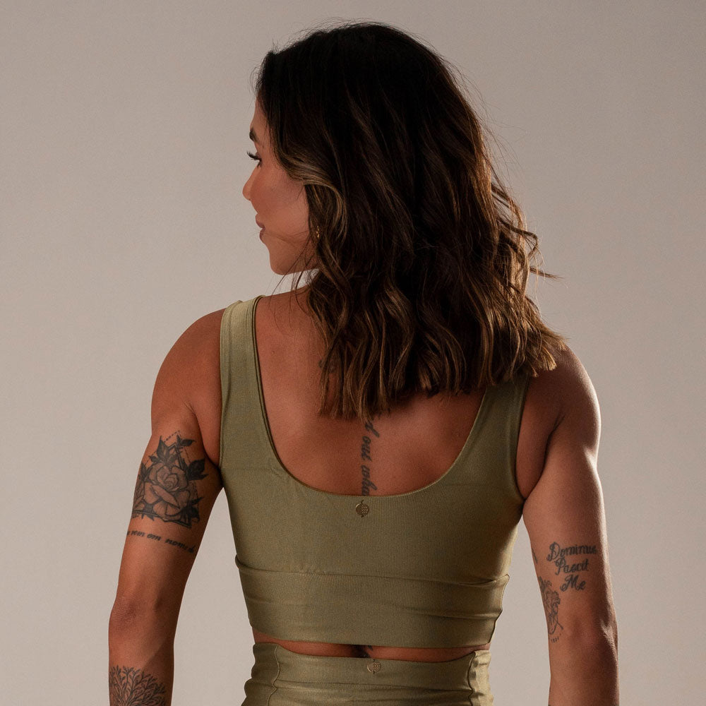 Top Valentina Pistache