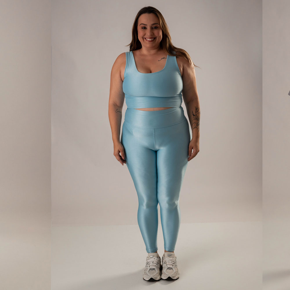 Calça Legging Marcela Azul Sky